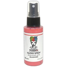 Dina Wakley Media Gloss Spray - Blushing